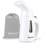 Pro Breeze® Garment Steamer 850 Watt. Compact and Portable Handheld Fabric Steamer with Ultra-Fast Heating Element and Travel Pouch