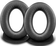 SOULWIT Replacement Earpads for Bose A20 Aviation Headset, Aviation Headset X A10, Ear Pads Cushions with Softer Leather, Noise Isolation Foam (Black)