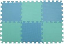 KnitPro KP10874 Lace Blocking Mats (Pack of 9) (Assorted Colours), Blue