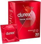 Durex Thin Feel Condoms, 30 Pack, R