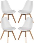 Sweetcrispy Dining Chairs Set of 4,