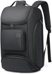 TANGCORLE Business Laptop Smart Backpack,Daily Work Trips Carry on Backpack,17.3 inch Laptop Weekender Travel Backpack, Black(25l), 25L, Travel Carry on Backpack