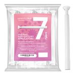 Vaginal Suppository Applicators (7-Pack) Individually Wrapped, Fits Most Brand Suppositories. (Suppository not Included)