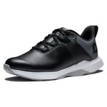 FootJoy Women's Prolite Golf Shoe, Black/Grey, 7.5