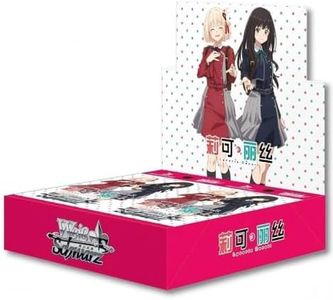 莉可莉丝中文版（简体中文） 整箱，Weiss Schwarz 补充包，Weiss Licorice Chinese Edition (Simplified Chinese) 1 Carton, Weiss Schwarz Booster Pack, 8 Cards per Pack,12 Packs per Box, 24 Boxes per Carton