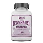 Mill Bay Resveratrol – Source of Antioxidants - 100 Capsules (600mg)