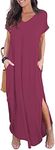 GRECERELLE Womens Casual Maxi Dress