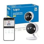 Tapo 2K Indoor/Outdoor Wi-Fi Home Security Camera, IP66 Weatherproof, AI&Baby Cry Detection, Colour Night Vision, Cloud & SD Card Storage up to 512G, work with Amazon Alexa & Google (Tapo C120)