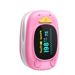 Child Pulse Oximeter, Oxygen Monitor for Kids Baby and Blood Oxygen Saturation Heart Rate Monitor with Automatic Shut-Down, One Directions OLED Display, Include 2 X AAA Batteries