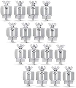 ABN Butt Welding Clamps - 16 Piece Small Welding Clamps Auto Body Panel Clamps for Edge to Edge Welding