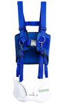Gaffer Sportfishing Fishing Belt Shoulder Harness - Offshore Stand Up Fish Fighting Rod Holder, Shoulder Harness - Blue, Adjustable