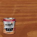 Olympic Maximum 1 gal. Redwood Semi-Transparent Exterior Ready to Use Stain and Sealer in One Low VOC