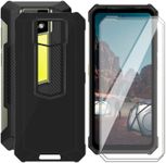 AQGGIIXY for Ulefone Armor 24 (6.78") Case, with 2 PCS Tempered Glass Screen Protector, Slim & Anti-Scratch Ulefone Armor 24 Case, Liquid Silicone Shockproof Case Ulefone Armor 24