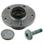 febi bilstein 23320 Wheel Bearing Kit with wheel hub, drive shaft screw and dust cap, pack of one