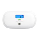 X-Sense Carbon Monoxide Detector, Replaceable Battery Powered CO Alarm with Digital Display, Portable Carbon Monoxide Alarm for Home with CO Peak Value Memory, XC0C-SR