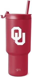 Simple Modern Oklahoma Sooners Tumbler with Straw | 30oz | Collegiate