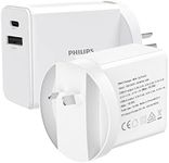 Philips USB A + PD Wall Charger 30W