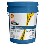 Shell Rotella T6 Full Synthetic 5W-40 Diesel Engine Oil (5-Gallon Pail)