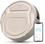 Lefant M210P Champagne Robot Vacuum Cleaner, 2200Pa Featured Carpet Cleaner Small Robot 7.8cm Thin 28cm DIA, Robotic Vacuum Alexa Voice Control Self-Charging Ideal for Pet Hair Hard Floor and Carpet