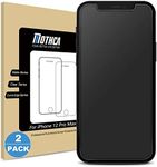 Mothca 2 Pack Matte Glass Screen Protector for iPhone 12 Pro Max Anti-Glare & Anti-Fingerprint Tempered Glass Clear Film Case Friendly Bubble Free for iPhone 12 Pro Max 6.7-inch (2020)-Smooth as Silk