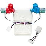 W11101906 W11210463 Washer Water Inlet Valve, Replaces For W10701461 W10883458 W10869803 W11038696 AP6329219, Compatible with Whirlpool Amana Crosley Maytag