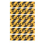 royalkart Anti Slip Caution Strips For Stairs/Bathroom/Ramp|Self-adhesive Safety Floor Stickers| (60 x 15 cm)(Pack Of 6)