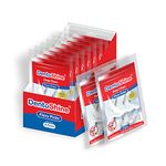 DentoShine Deep Clean Floss Picks - 15 ct Resealable Poly Bag (Pack of 8)