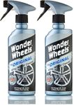 Wonder Wheels The Original Alloy Wheel Cleaner, 600 ml (Pack of 2)