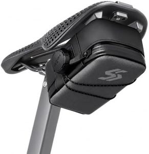 SPINGO Reflective Bike Saddle Bag, FIDLOCK Closure & YKK Waterproof Zipper