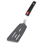 Tenta Tenta Kitchen Silicone Flexible Omelette Turner Slotted Angled Fish Turner Spatula Thin Egg Spatula -Heat-Resistant 600°F No-Melt Blade/Rubber Handle - Kitchen Spatula for Cooking or Baking