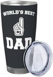 Funny World Best Dad Coffee Tumbler