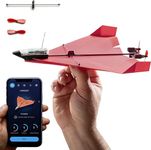 POWERUP 4.0 The Next-Generation Smartphone Controlled Paper Airplane Kit, RC Controlled. Simple to Fly with Autopilot & Gyro Stabilizer.