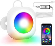 LyLmLe LED Pool Lights for Above Ground Pools with APP Control, 20W Smart Magnetic Pool Lights with Timer RGB Underwater Lights, IP68 Waterproof 12V Lights for Inground Aboveground Pools 26ft Cord