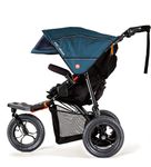 Out ‘n’ About Nipper Single V5 Stroller | All-Terrain Pushchair | Newborn - 4 Years | Lightweight, Foldable Buggy | Highland Blue