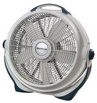 Lasko 3300 Wind Machine Pivoting Floor Fan,White - for Indoor Home Cooling Breezes and