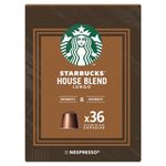 Starbucks Nespresso House Blend Lungo Coffee Capsules 206g