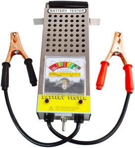 Weishuo Car Battery Tester 6V-12V High-Accuracy Battery Load Tester Charging System Tester Checker for Van, Boat, Truck, SUV, Motorcycle, RV