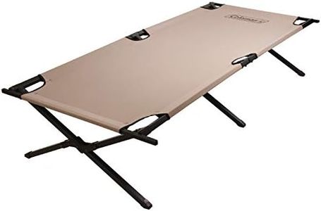 Coleman Trailhead II Folding Cot, Camping Bed with Easy Setup & Takedown, Supports Adults up to 6ft 2in or 300lbs