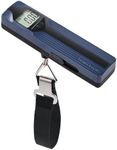 travel inspira Luggage Scale Battery-Free, Travel Essentials, Portable Handheld Digital Suitcase Weight Scale for for Travel Accessories, 110lbs/50kg (Dark Blue)