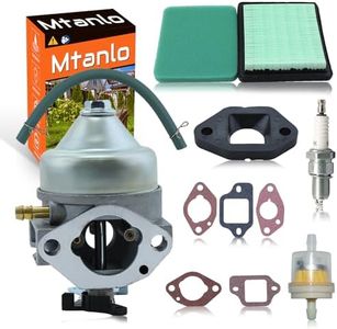 Mtanlo Enhance Your Lawn Mowing Per For mance with For Honda GCV190, GCV190A, GCV190LA, HRB217, HRX217 Complete Carburetor Replacement Kit, OEM Code 16100-Z0Y-813