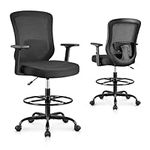 Winrise Drafting Chair,Tall Office 