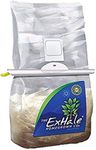 The Exhale Homegrown CO2 - Premixed Ready to Use Bag for Grow Rooms and Tents with Hanger | Twin Canaries Chart Included