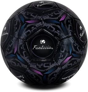 FANTECIA Size 5 Soccer Ball for Regular Game and Training, Match Soccer Ball with Standrad Size and Official Size, Youth Soccer Ball for Indoor & Outdoor.