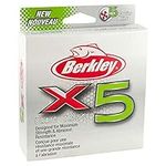 Berkley X5 Braided Fishing Line - Strong 5 Strand Braid Line for Saltwater and Freshwater Fishing