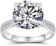 Elio Passero 4CT Moissanite Engagem