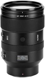 VILTROX 135mm f/1.8 Z, AF 135mm F1.8 LAB Z Lens for Nikon Z Mount, Full Frame Z Mount Medium Telephoto Lens for Nikon Z Z6III Z6II Z7II Z5 Zf