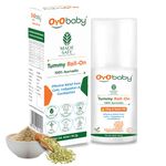 OYO BABY Tummy Roll On 100% Ayurvedic for Colic Relief, Constipation, and Indigestion With Hing & Saunf | Baby Tummy Roll On - 40 ml (Pack of 1)