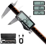 HARDELL Digital Caliper, Rechargeab
