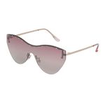 Betsey Johnson Women's Summertime Shield Sunglasses, Pink, 145 mm