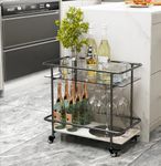 Artloge Rolling Bar Cart 2-Tier: Lu